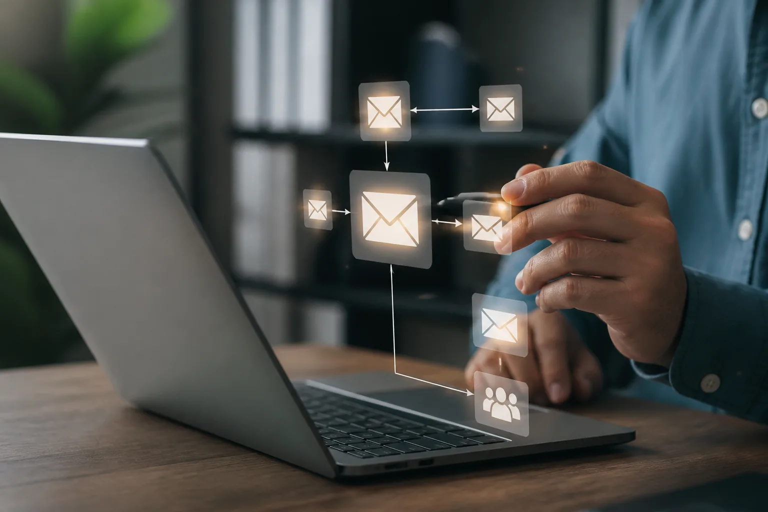 Illustratie bij het artikel E-mailflows die leads automatisch opvolgen
