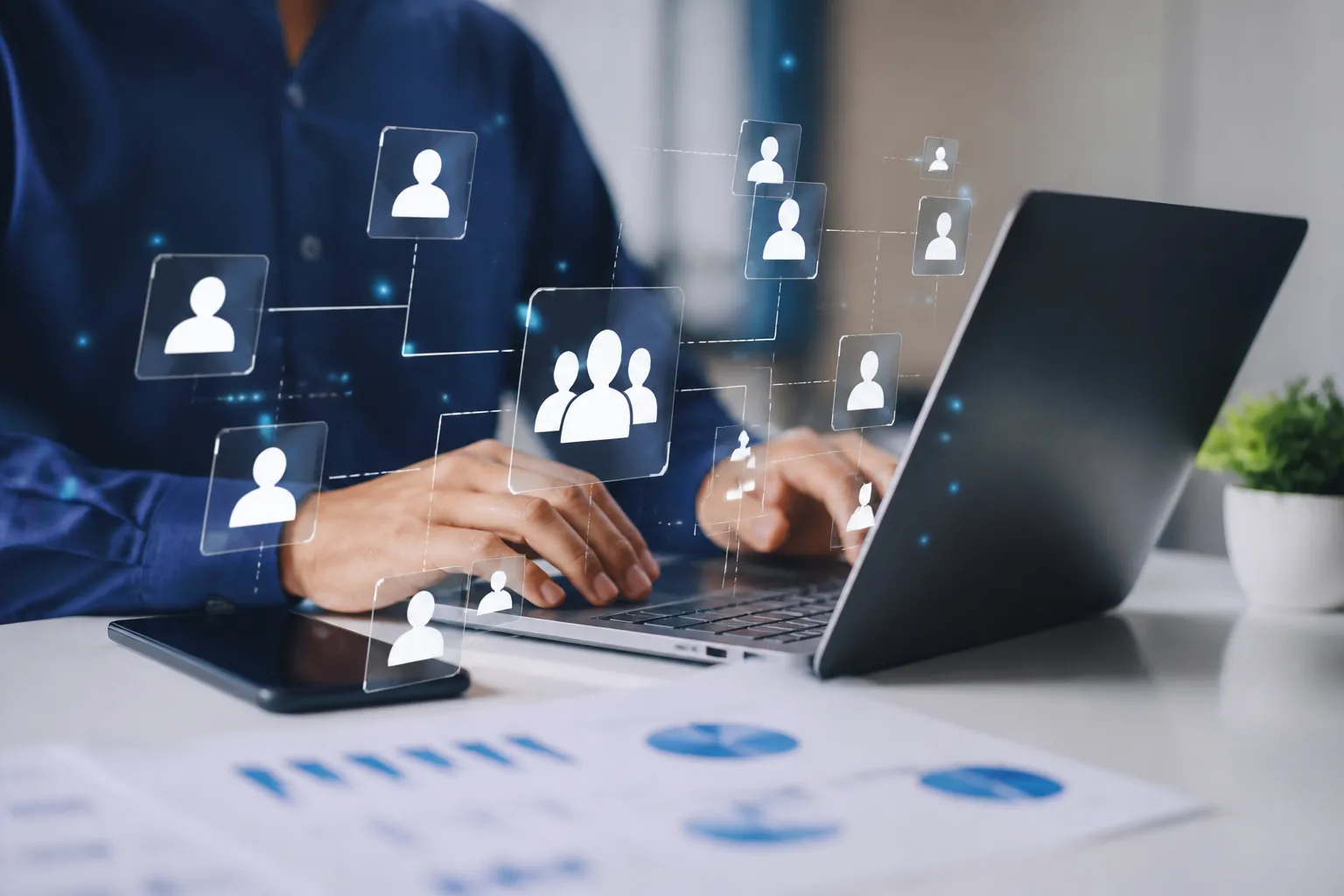 Illustratie bij het artikel Een CRM opzetten: grip op je klantdata